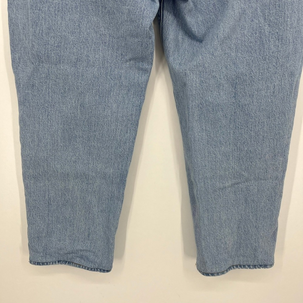Abercrombie & Fitch Mens Athletic Loose Vintage Stretch Light Wash Jeans 33 - Picture 12 of 14